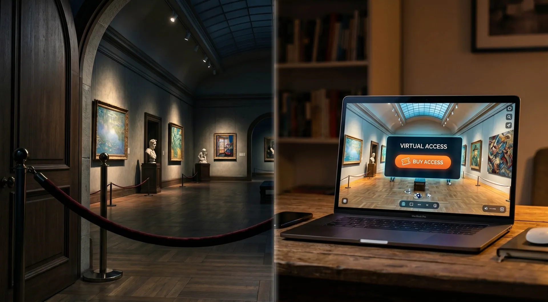 Ausstellung monetarisieren